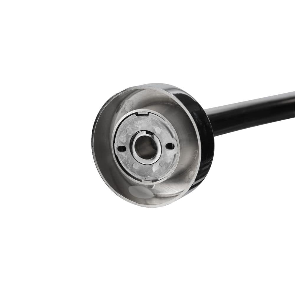 Croydex 11/2 "Space Saver Shower Curved Curtain Rod Rail in Chrome (2)