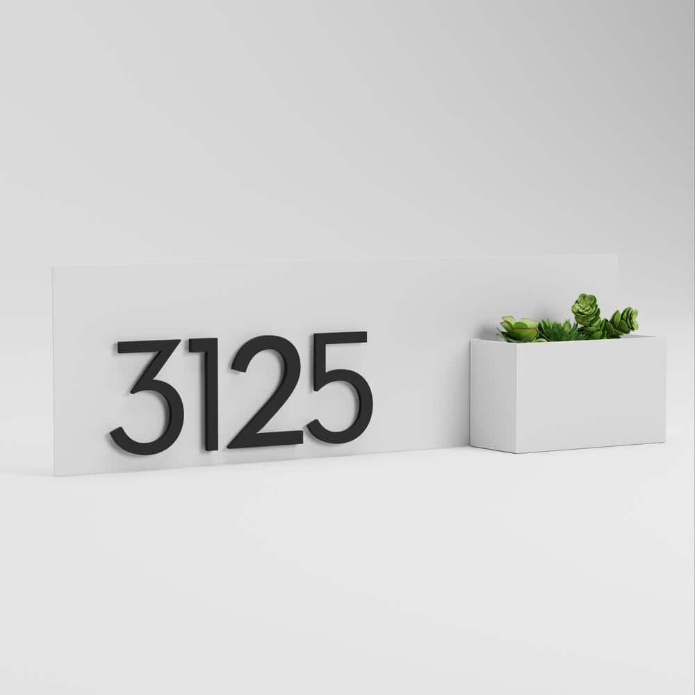POST & PORCH Vista View Rectangle Address Planter (1)