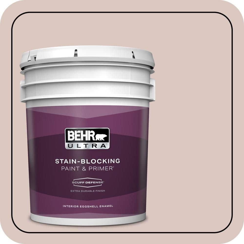 BEHR ULTRA 5 gal. #N160-2 Malted Extra Durable Eggshell Enamel Interior Paint & Primer