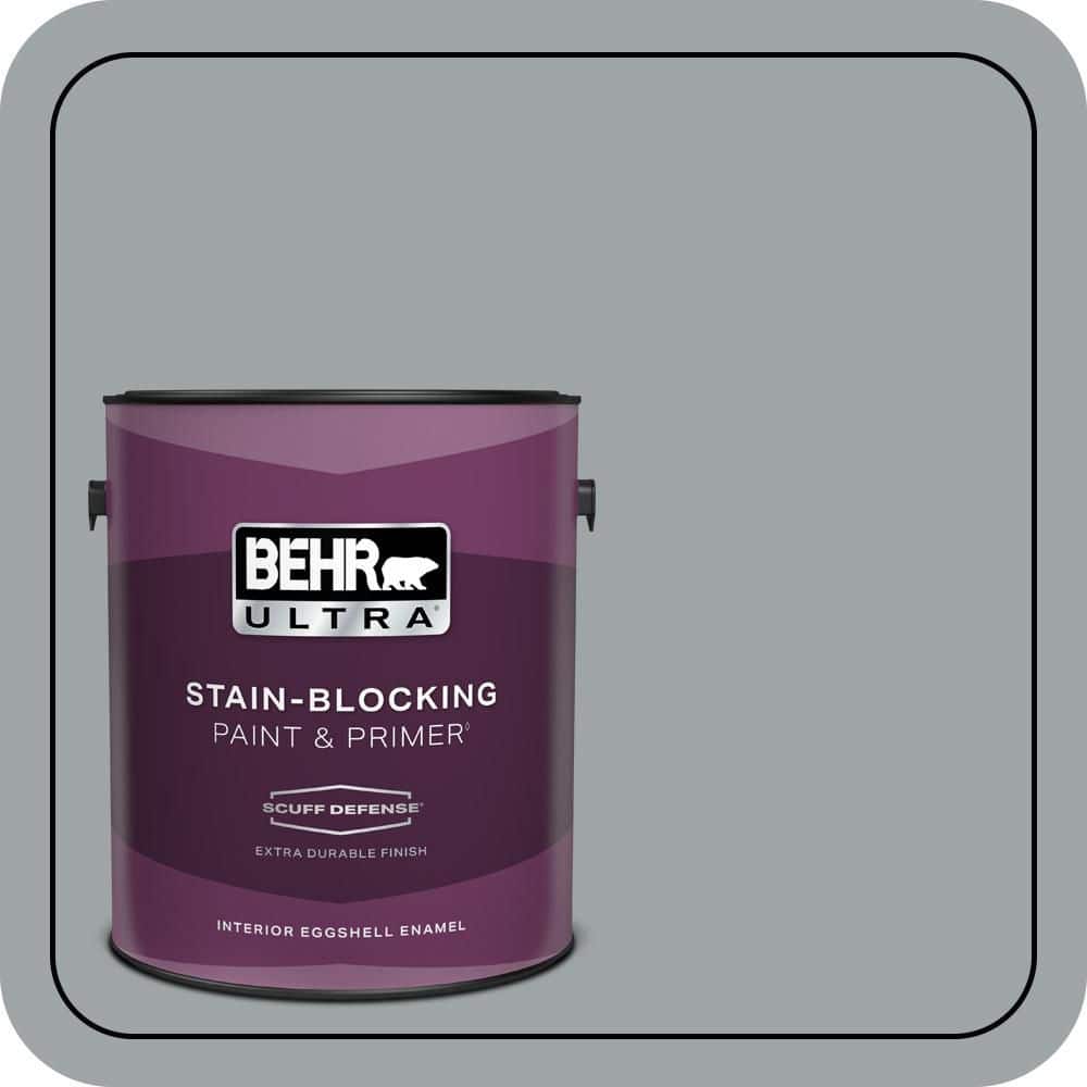 BEHR ULTRA 1 gal. #MQ5-30 Silent Film Extra Durable Eggshell Enamel Interior Paint & Primer (1)