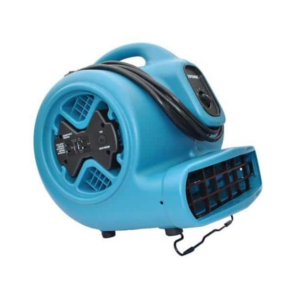 XPOWER X-600A 1/3 HP High Velocity Air Mover with Daisy Chain (3)