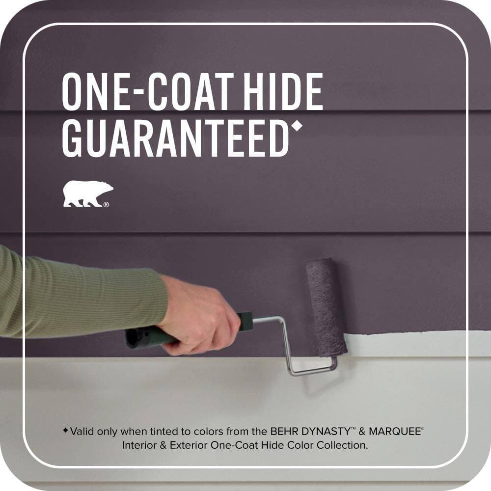 BEHR MARQUEE 1 gal. #T13-10 Plum Orbit Flat Exterior Paint & Primer (3)