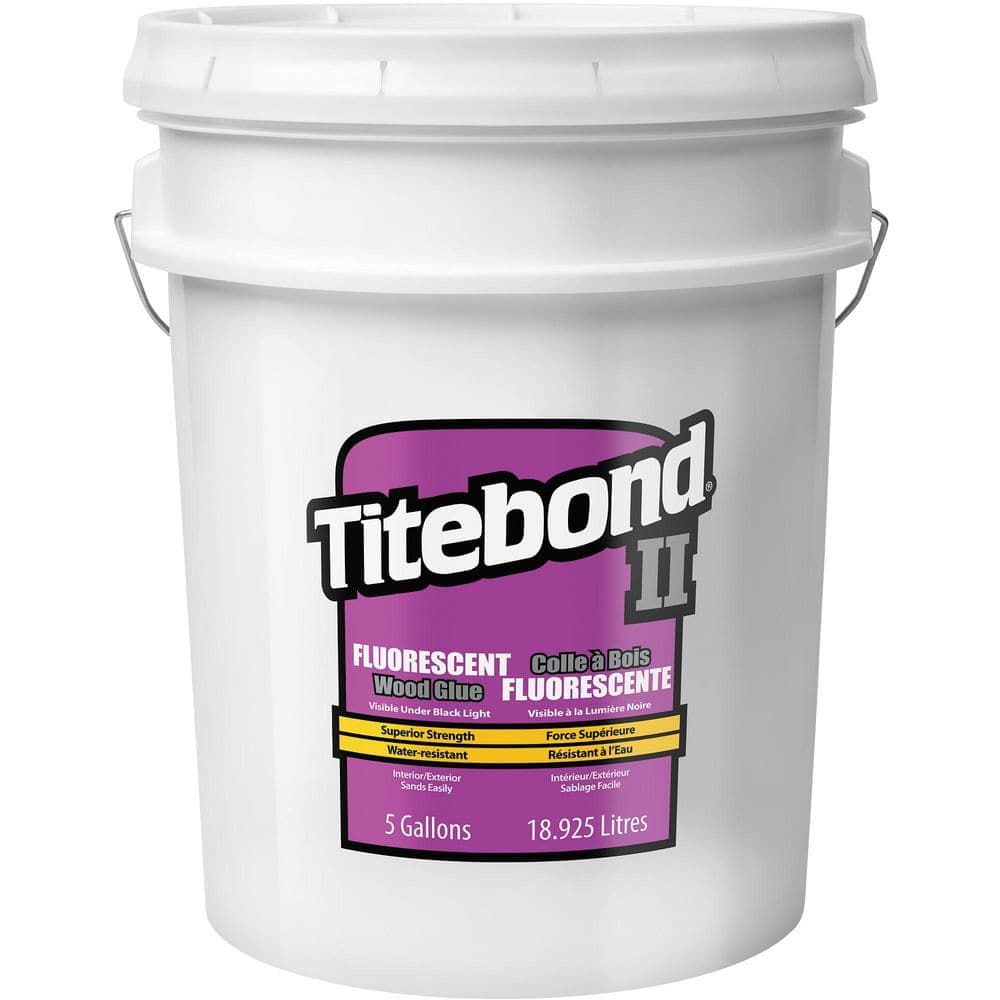 Titebond II 640 Oz. (5 Gal.) Fluorescent Wood Glue