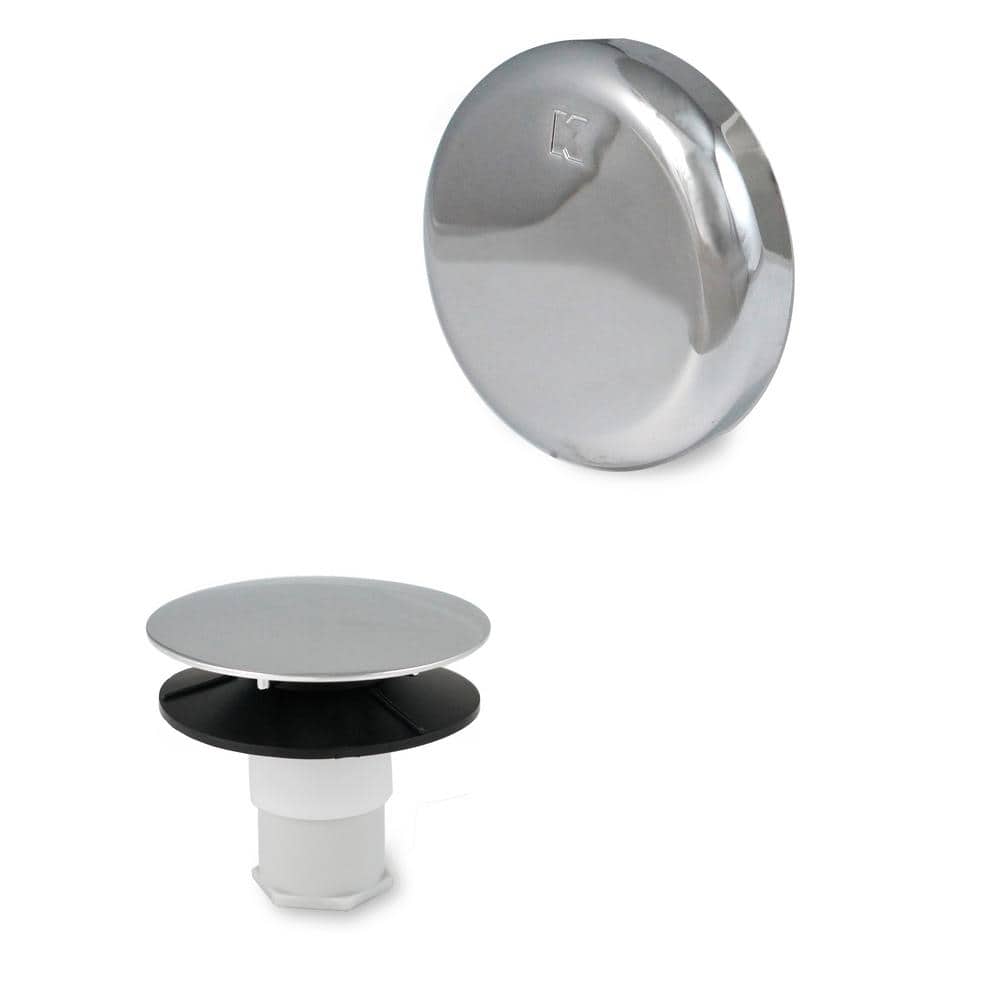 KEENEY Seal 4 Test Foot Lok Style Bathtub Trim Kit in Polished Chrome