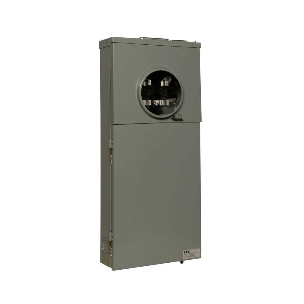 Eaton BR 200 Amp 40-Circuit Meter Breaker Outdoor Surface Mount (3)