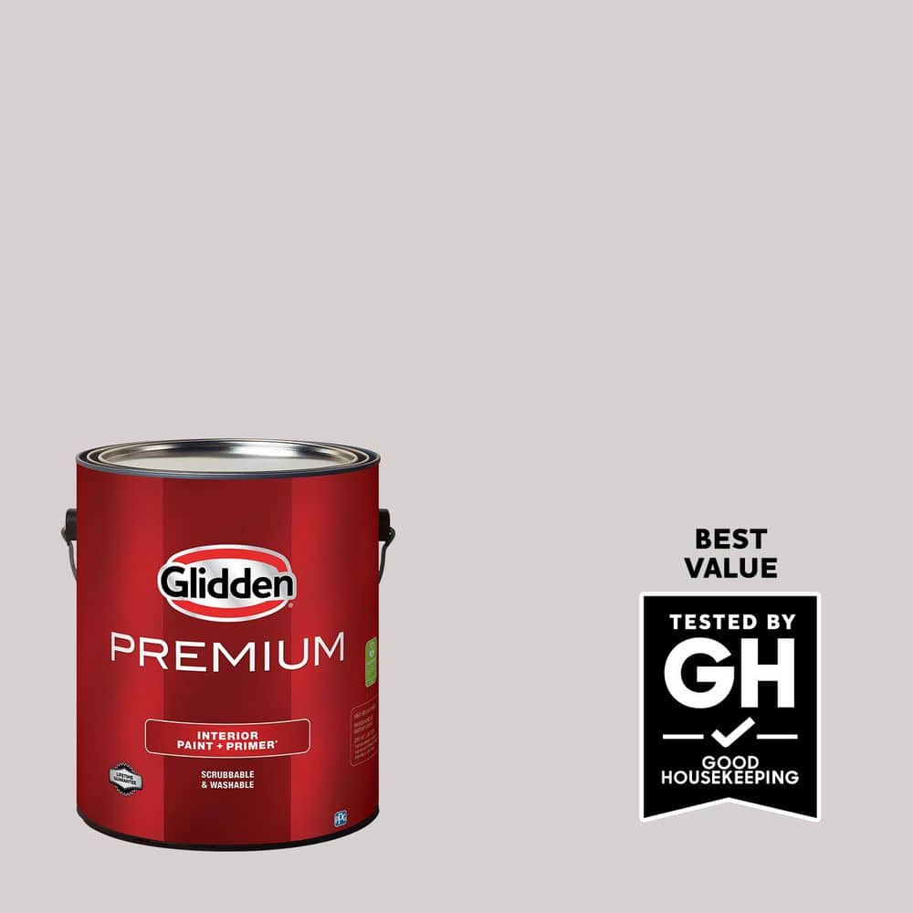 Glidden Premium 1 gal. PPG1003-2 Balanced Eggshell Interior Latex Paint