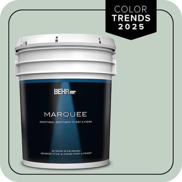 BEHR PREMIUM PLUS #PPU11-13 Frosted Jade Enamel Low Odor & Primer (4)