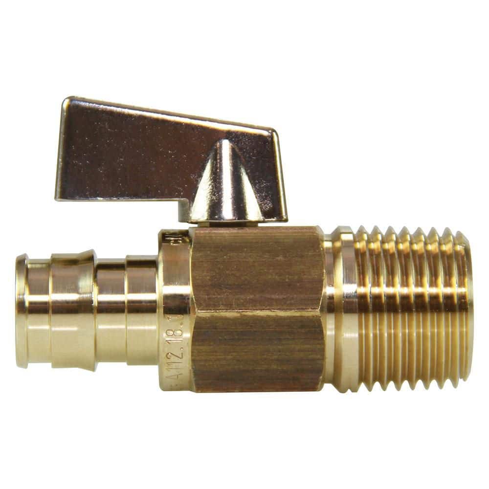 Uponor ProPEX PEX-A Expansion Barb MIP Lead-Free Brass Ball Valve (4)