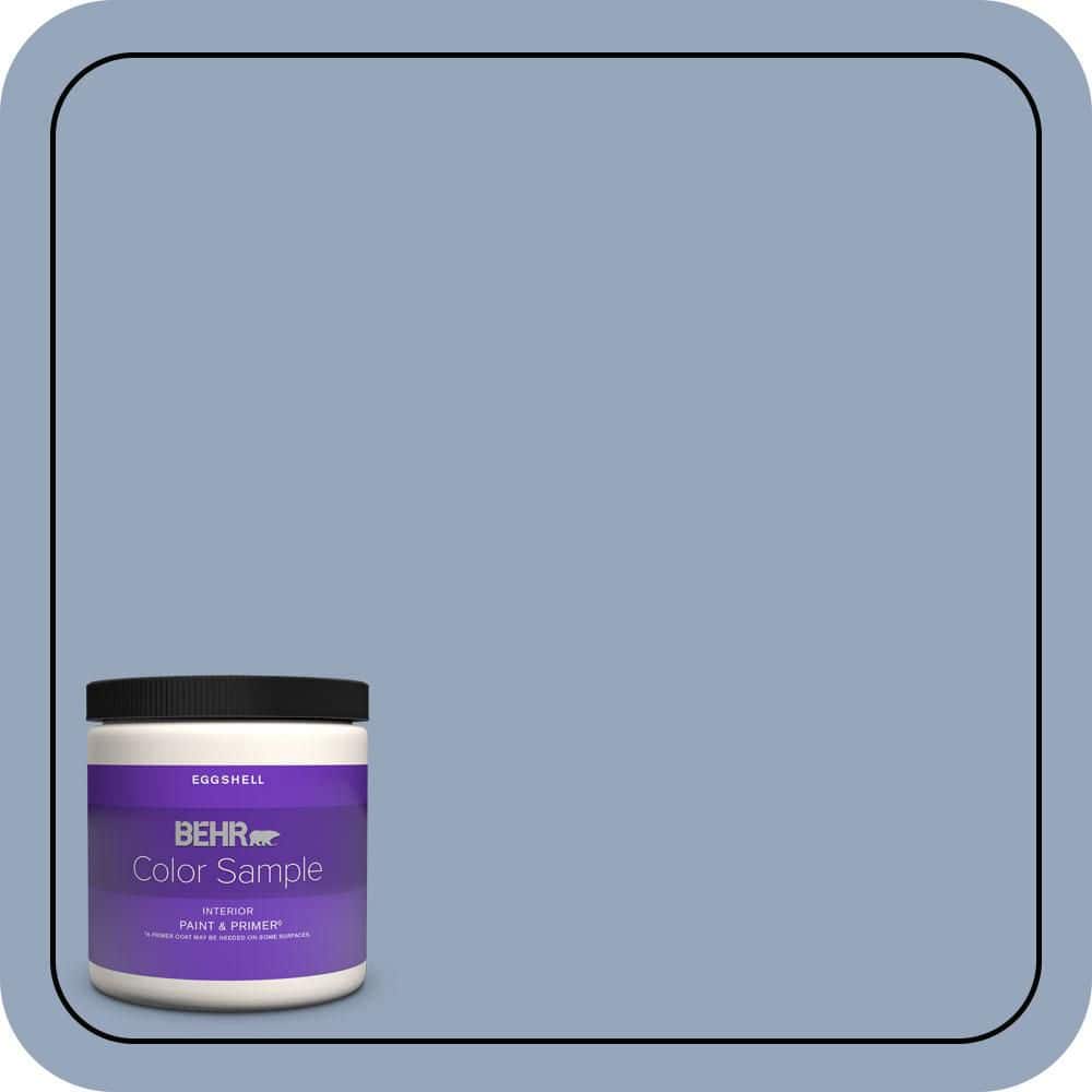 BEHR PREMIUM PLUS #590F-4 Cloudberry Enamel & Primer Color Sample (1)