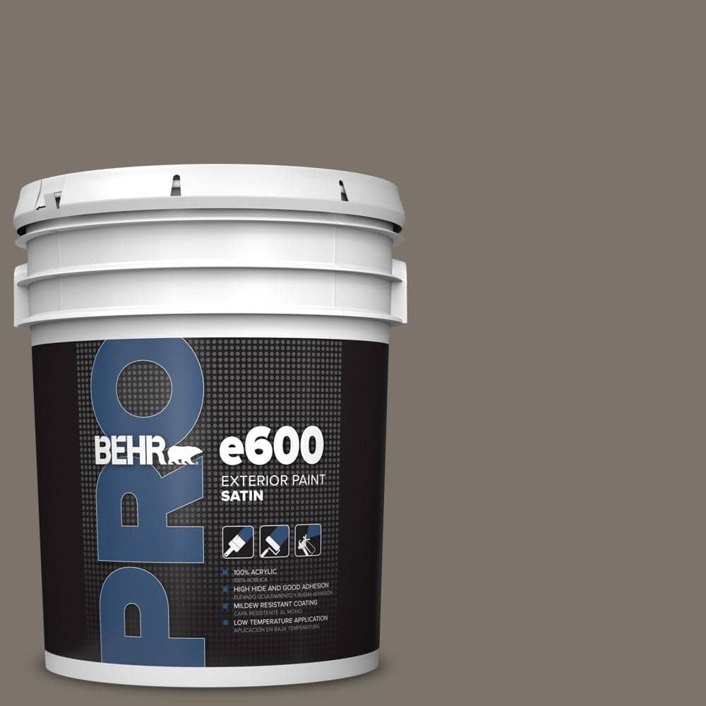 BEHR PRO 5 gal. #MQ2-58 Unpredictable Hue Satin Exterior Paint