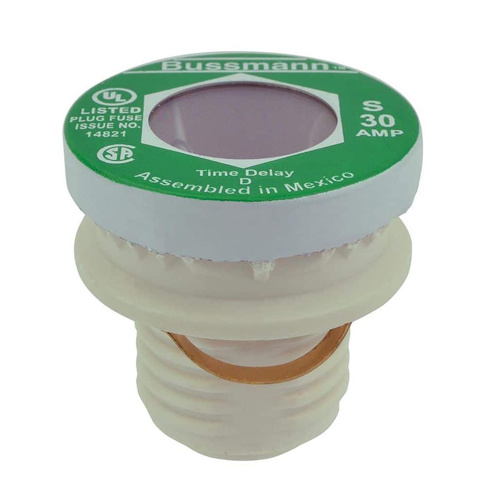 Cooper Bussmann S Series 30 Amp Plug Fuses (2-Pack)