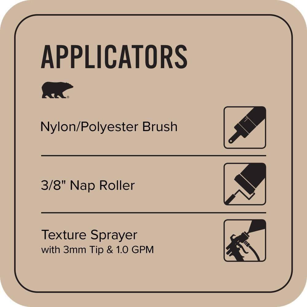 BEHR PREMIUM #N240-3 Textured Low-Lustre Enamel Interior/Exterior Porch and Patio Anti-Slip Floor Paint (4)
