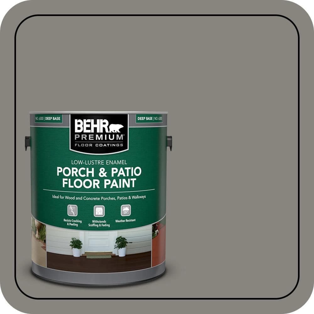 BEHR PREMIUM #PPU8-22 Textured Low-Lustre Enamel Interior/Exterior Porch and Patio Anti-Slip Floor Paint (1)