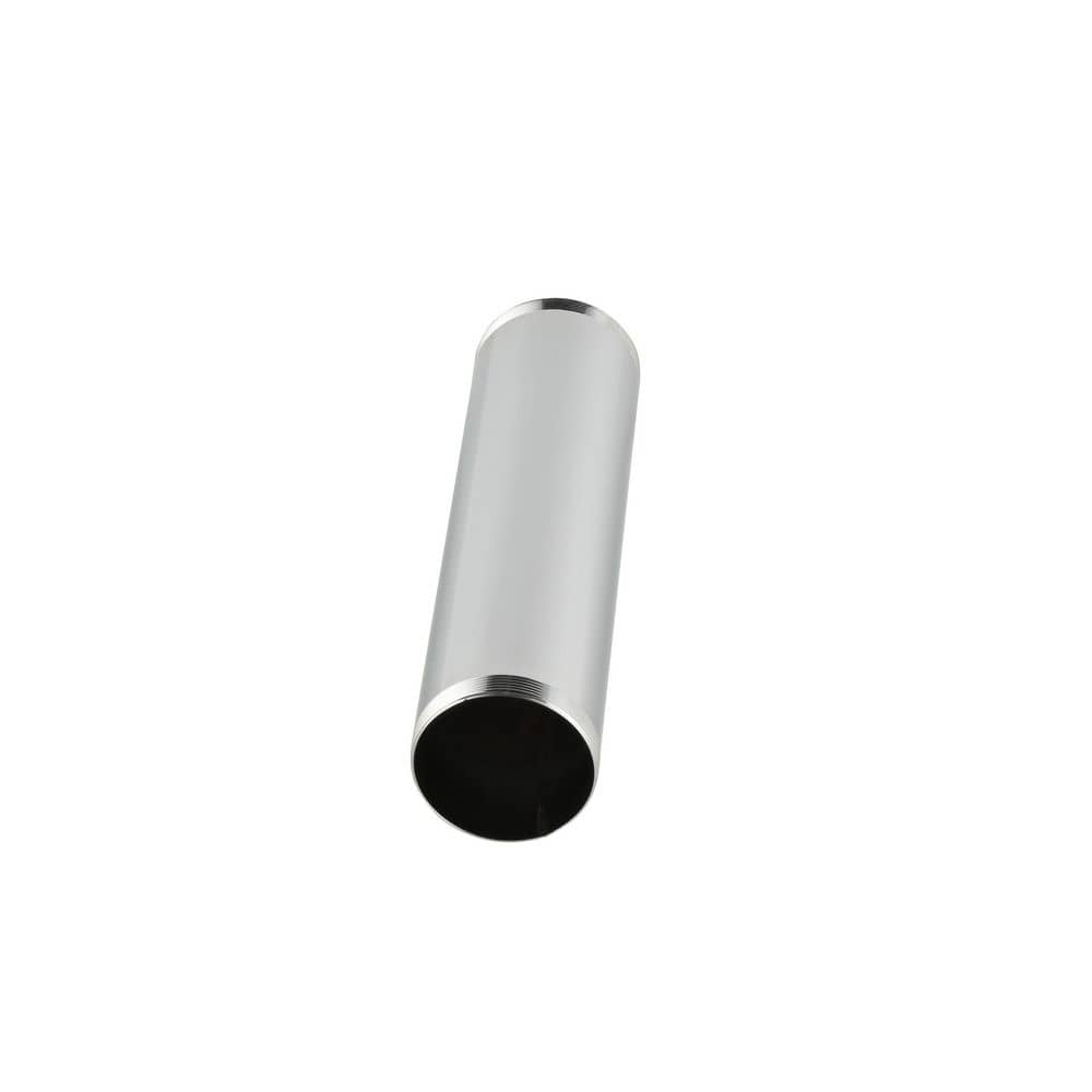 Everbilt 1-1/2 in. x 6 in. Chrome-Plated Brass Double Threaded-Joint Sink Drain Tailpiece Extension Tube (4)