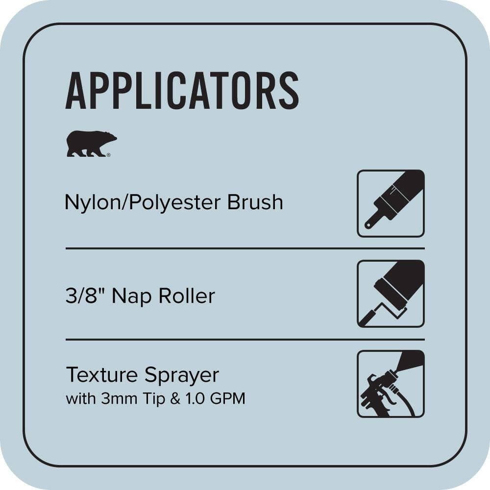 BEHR PREMIUM #550E-2 Textured Low-Lustre Enamel Interior/Exterior Porch and Patio Anti-Slip Floor Paint (4)