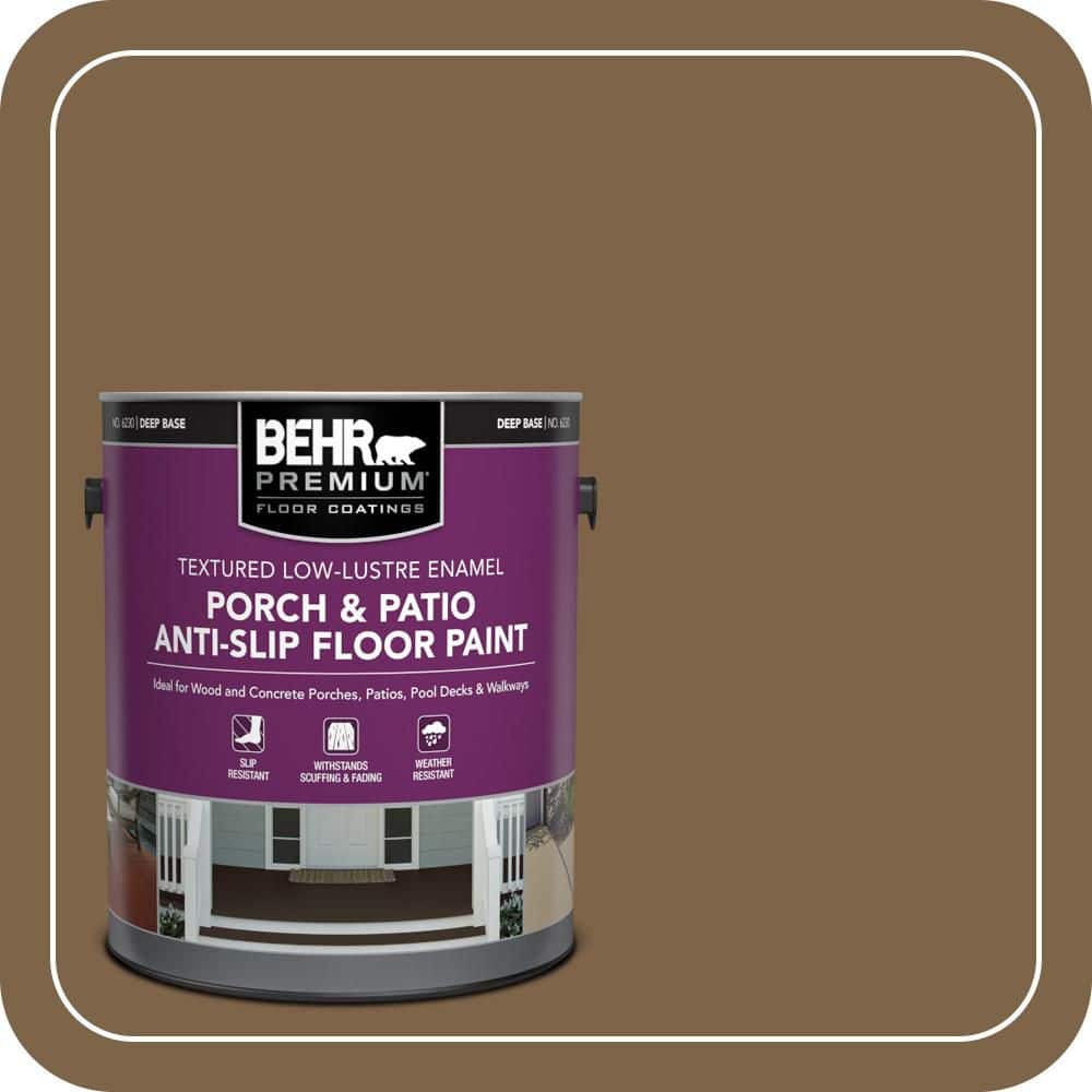 BEHR PREMIUM #PPU4-19 Textured Low-Lustre Enamel Interior/Exterior Porch and Patio Anti-Slip Floor Paint (1)