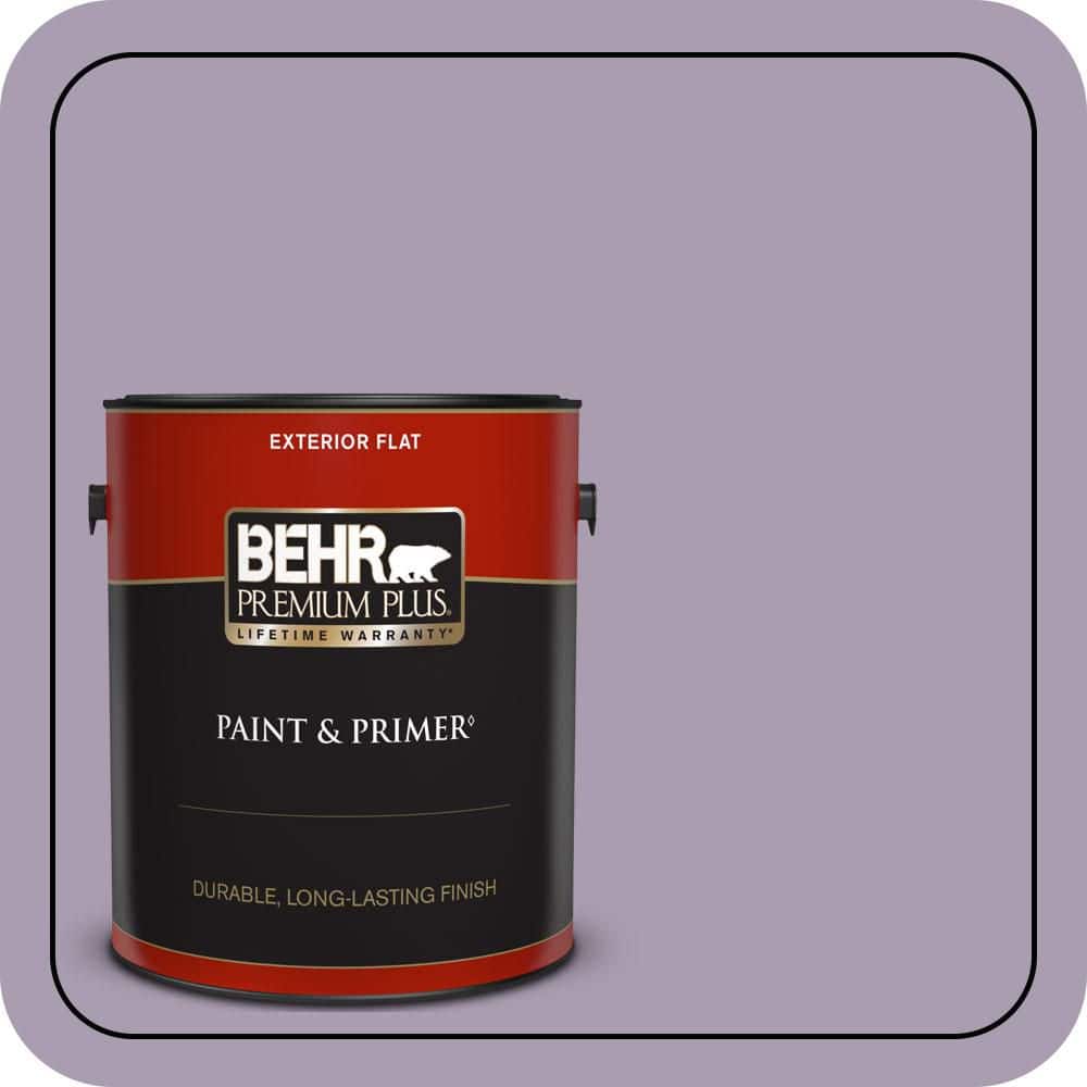 BEHR PREMIUM PLUS 1 gal. #PPU16-12 Charm Flat Exterior Paint & Primer