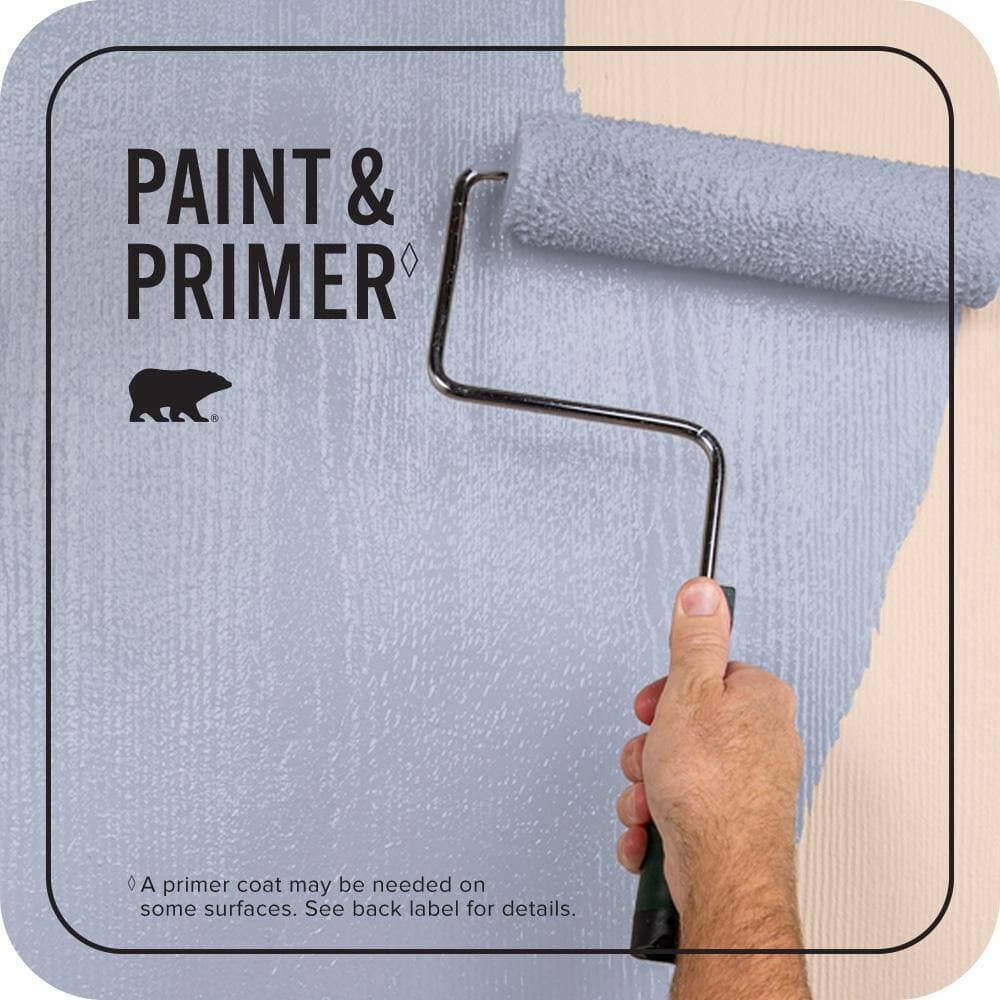 BEHR PREMIUM PLUS 5 gal. #S540-2 Violet Vision Flat Exterior Paint & Primer (3)