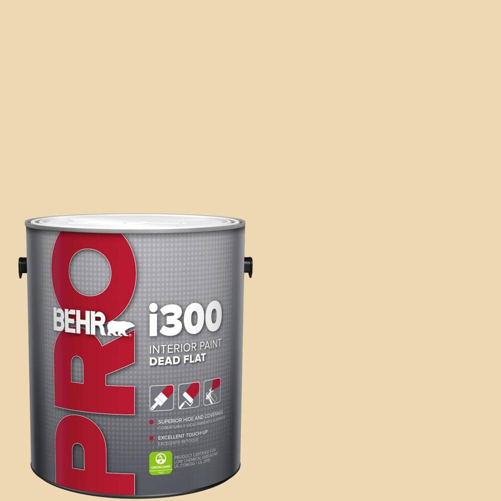 BEHR PRO 1 gal. #PPU6-11 Hummus Dead Flat Interior Paint