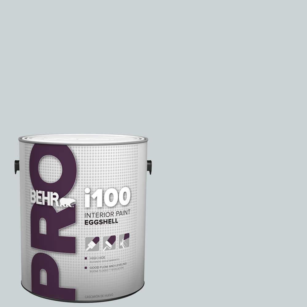 BEHR PRO 1 gal. #N490-1 Absolute Zero Eggshell Interior Paint (1)
