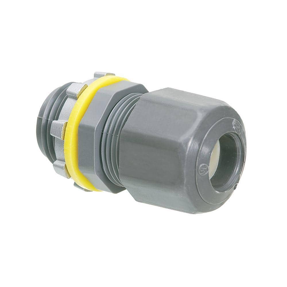 Arlington Industries 1/2 in. Nylon Connector (1-Pack)
