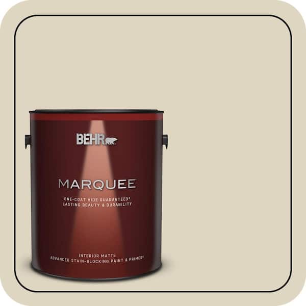 BEHR PREMIUM PLUS Home Decorators Collection #HDC-NT-15 Rococo Beige Flat Low Odor & Primer (3)