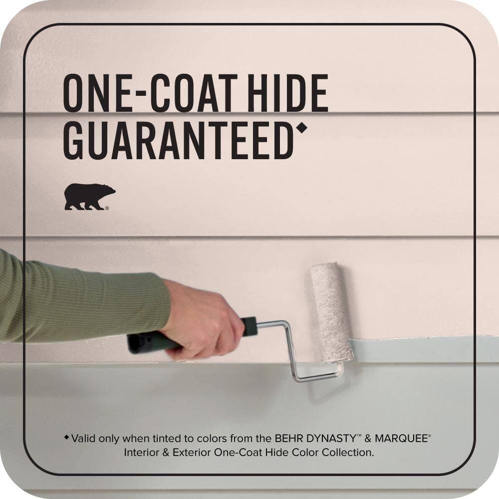 BEHR MARQUEE 1 gal. #MQ3-34 Stolen Kiss Flat Exterior Paint & Primer (3)