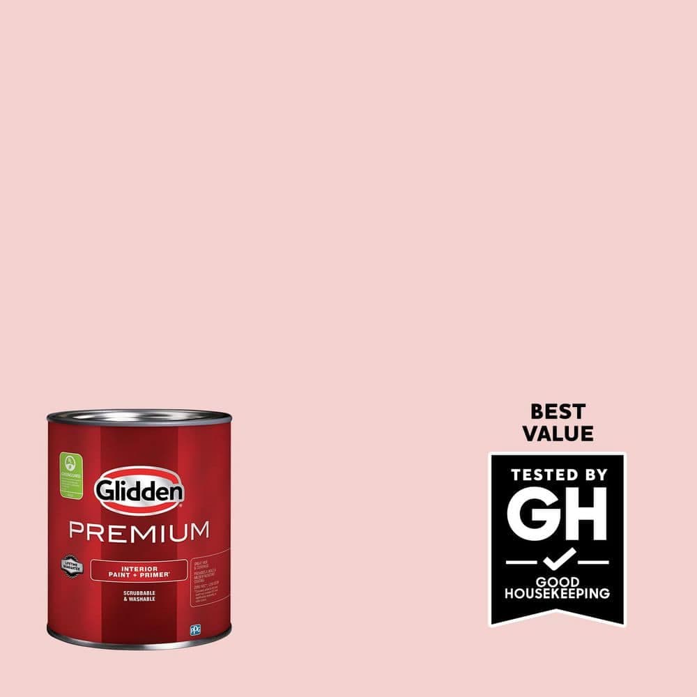 Glidden Premium 1 qt. PPG1187-2 Adorbs Eggshell Interior Latex Paint