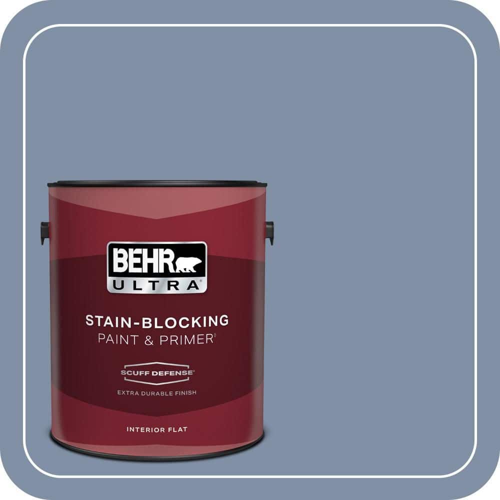 BEHR ULTRA 1 gal. #MQ5-16 Montage Extra Durable Flat Interior Paint & Primer