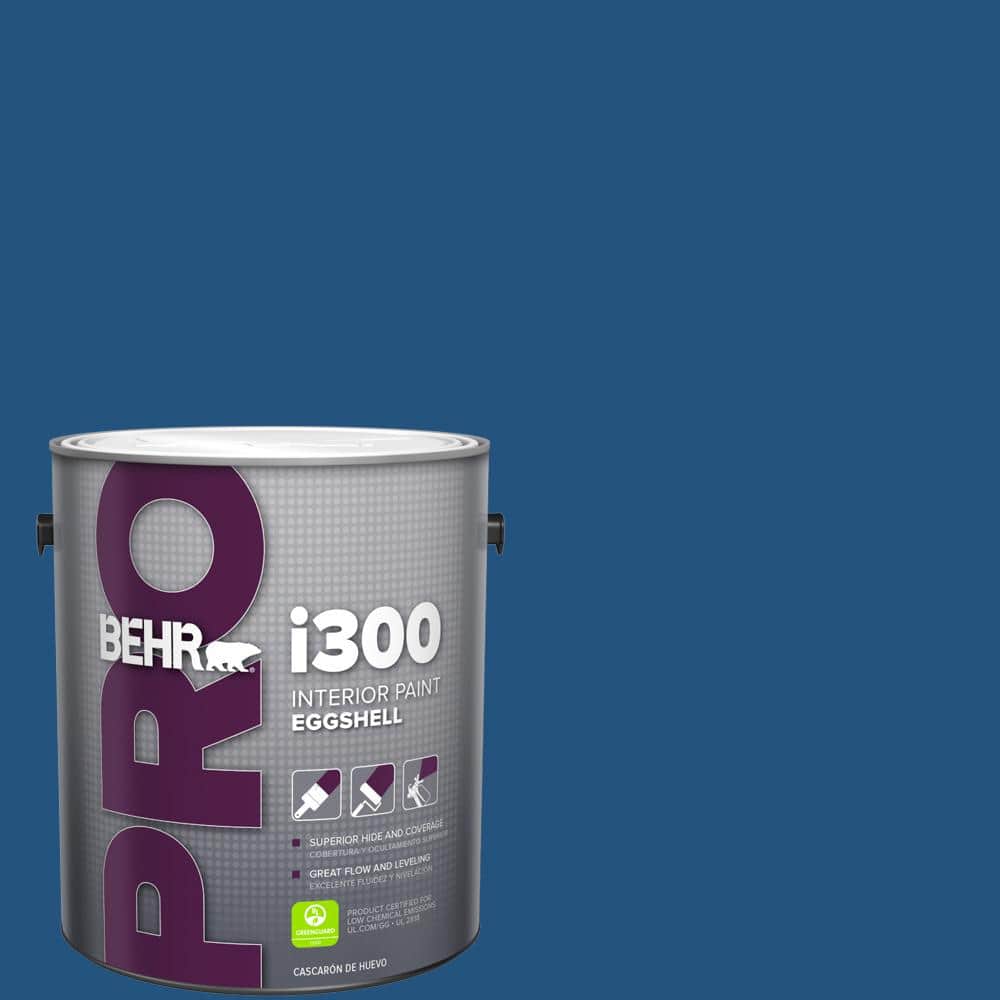 BEHR PRO 1 gal. #S-H-570 Blueberry Twist Eggshell Interior Paint (1)
