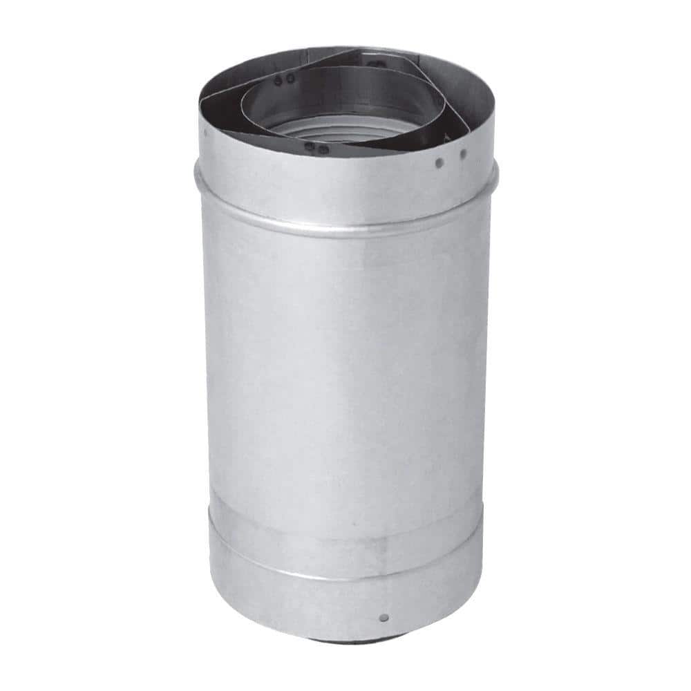 Rheem ProTech Venting 12 in. Vent Length 3 x 5 in. Stainless Steel Concentric Vent for Indoor Tankless Gas Water Heaters