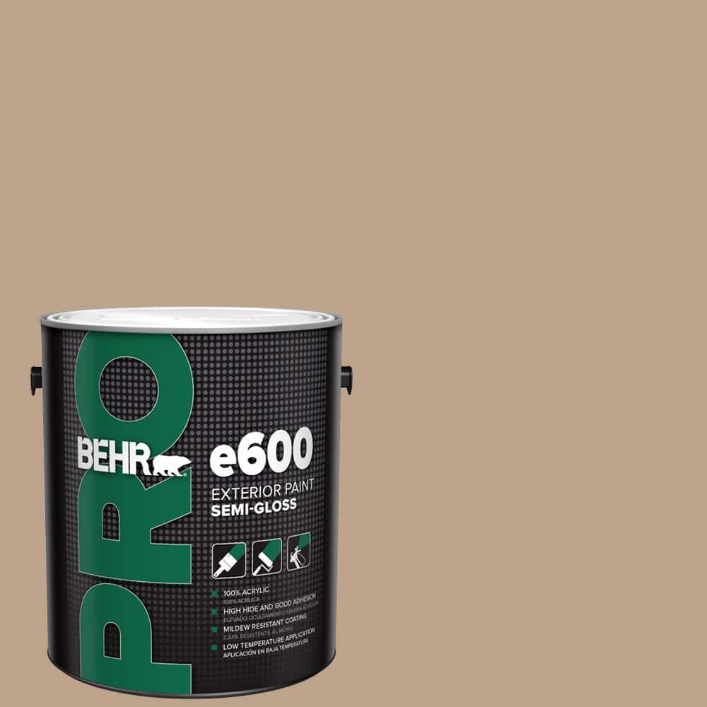 BEHR PRO 1 gal. #N260-4 Merino Semi-Gloss Acrylic Exterior Paint