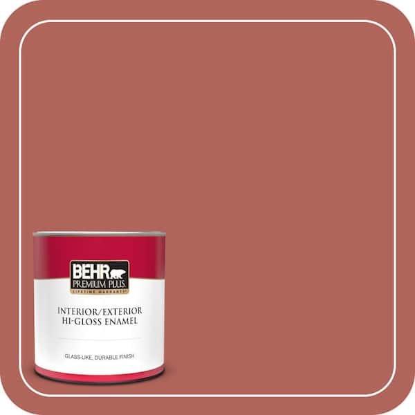 BEHR PREMIUM PLUS Home Decorators Collection #HDC-WR15-7 Preserved Petals Enamel Interior/Exterior Paint & Primer Color Sample (3)