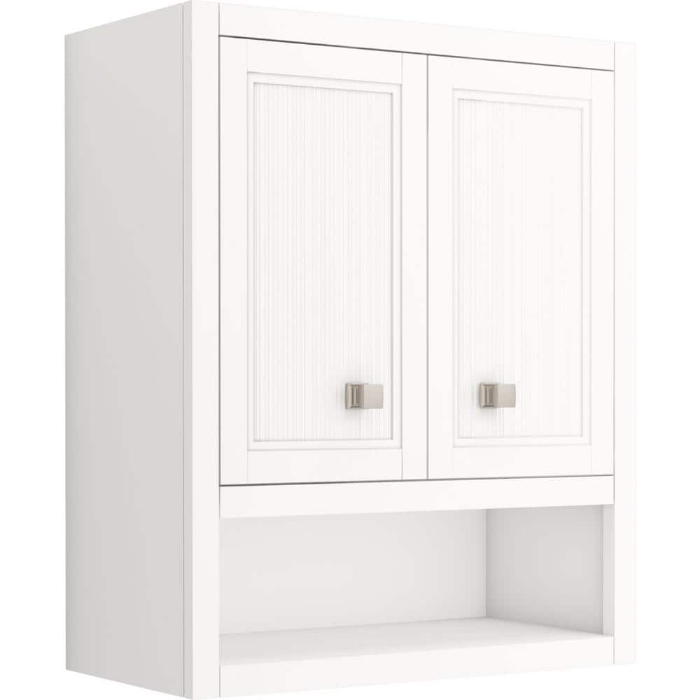 KOHLER Hearthaven 24 in. W Wall Mount Cabinet in White (1)