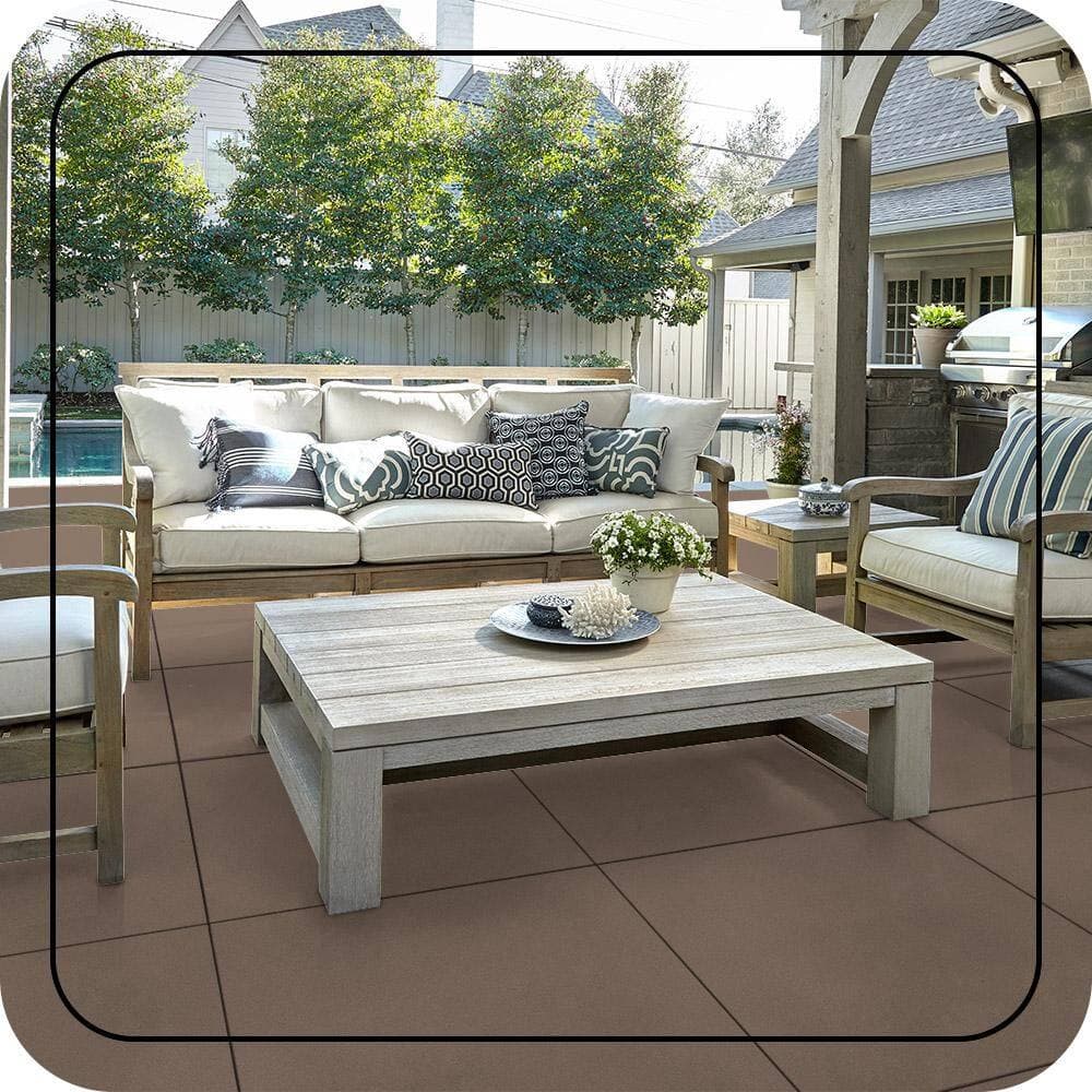 BEHR PREMIUM #MQ2-38 Textured Low-Lustre Enamel Interior/Exterior Porch and Patio Anti-Slip Floor Paint (3)