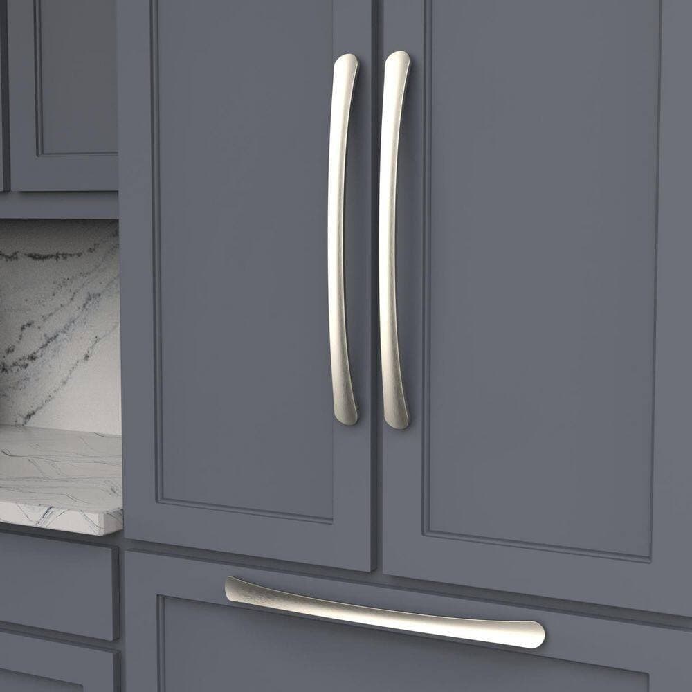 BELWITH-KEELER Vale Collection Appliance Pull 18 Inch Center to Center Satin Nickel Finish (2)