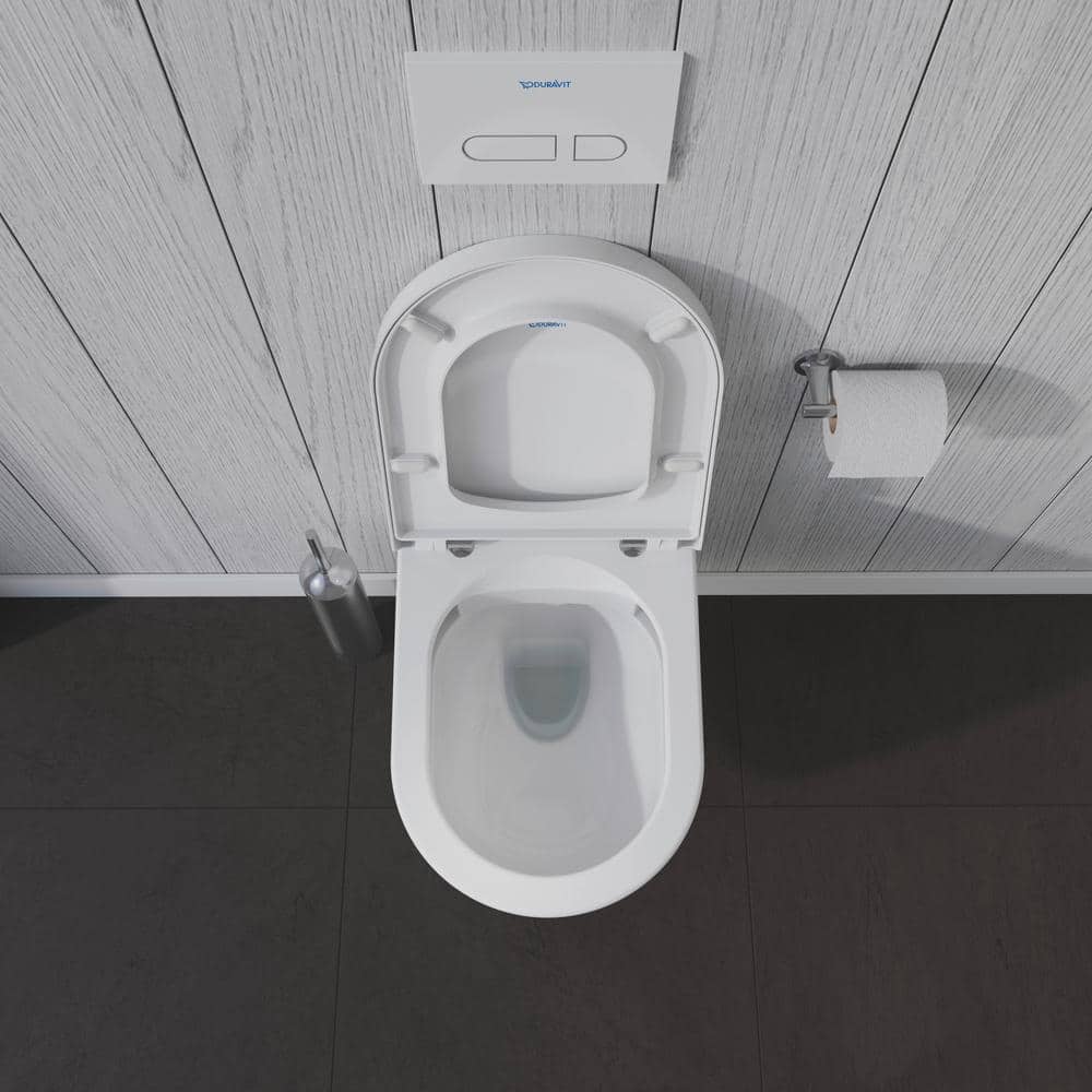Duravit ME by Starck Elongated Toilet Bowl Only in White (2)
