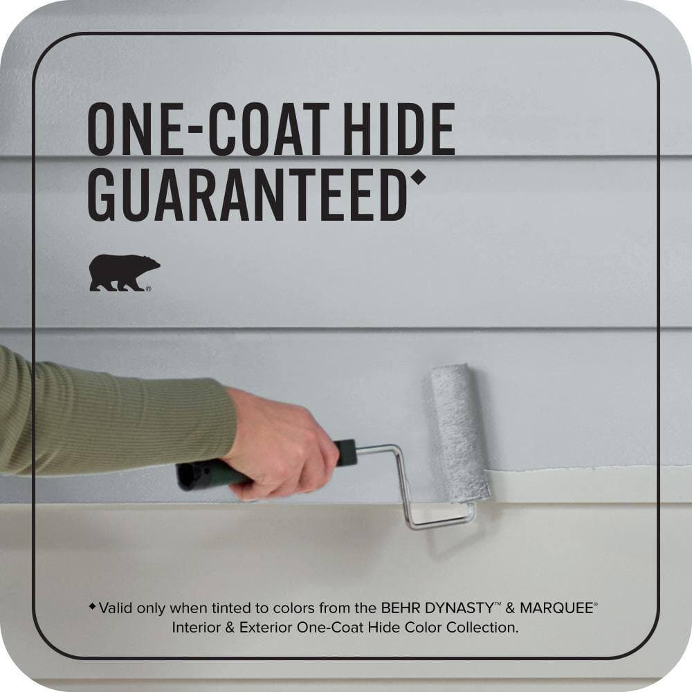 BEHR MARQUEE 5 gal. #MQ5-31 Distant Star Satin Enamel Exterior Paint & Primer (3)