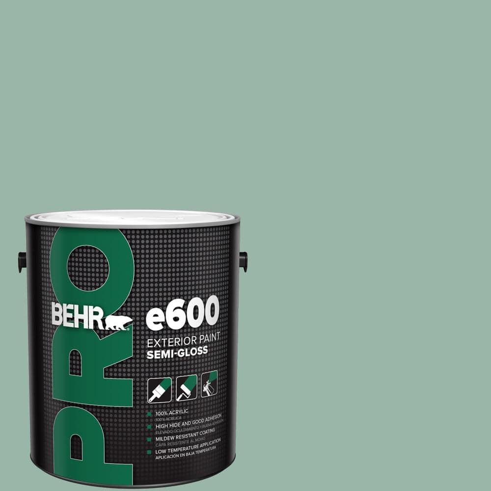 BEHR PRO 1 gal. #S420-3 Nile River Semi-Gloss Exterior Paint