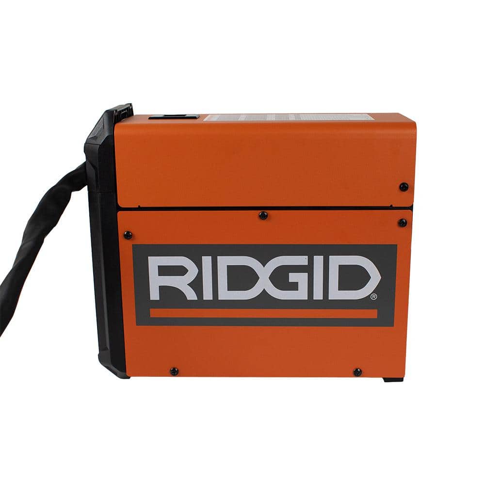 RIDGID 90 Amp, 120-Volt, Flux Core, Electric Powered Feed Welder (No Regulator) Certified Reconditioned (3)