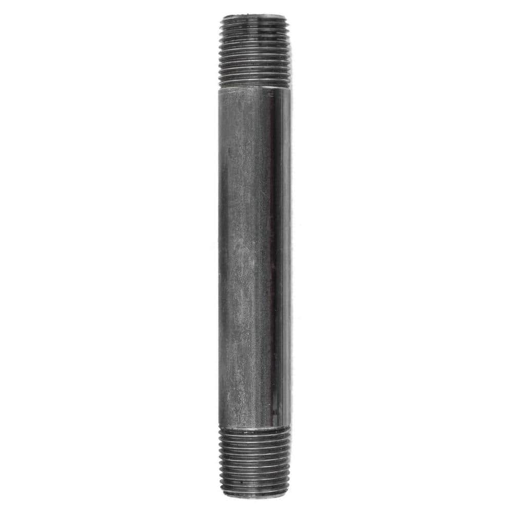 STZ 1/2 in. x 5-1/2 in. Black Steel Nipple (1)
