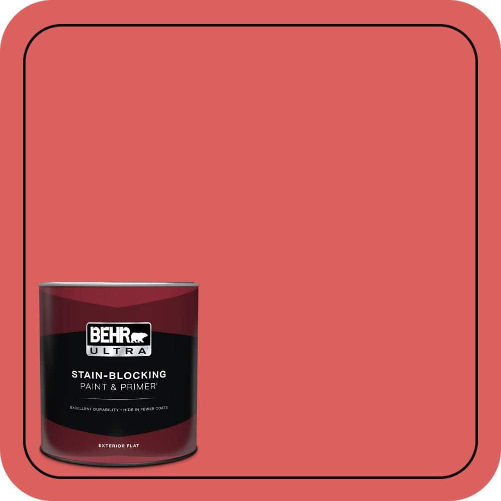 BEHR ULTRA 1 qt. #P170-5 Roulette Flat Exterior Paint & Primer (1)