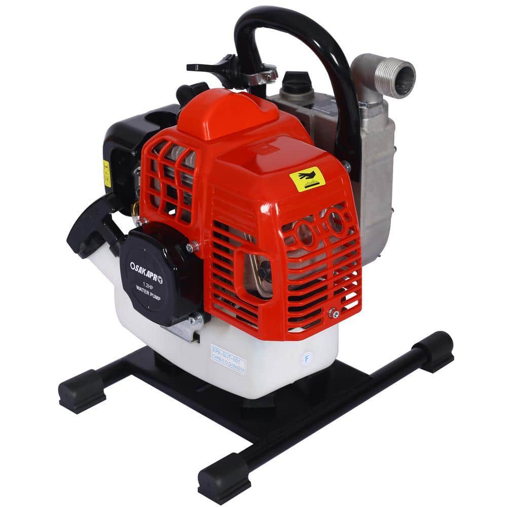YONKI SUNSHIN INC 1.2 HP 1 in. Portable Gas Powered Water Utility Transfer Pump