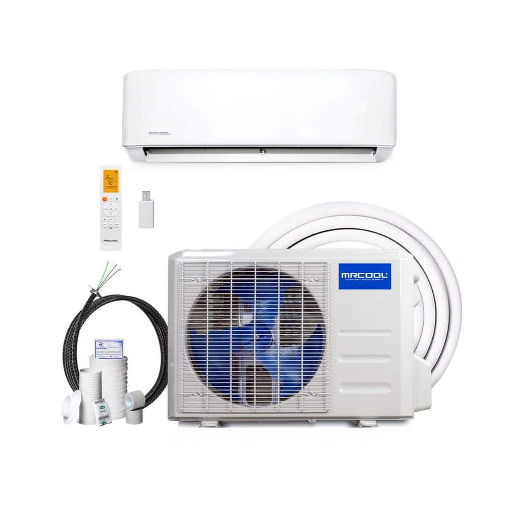 MRCOOL Advantage 5th Gen 9,000 BTU 0.75-Ton 1-Zone 21.2 SEER2 Ductless Mini-Split Complete System with 16 ft. Line-230V-R454B