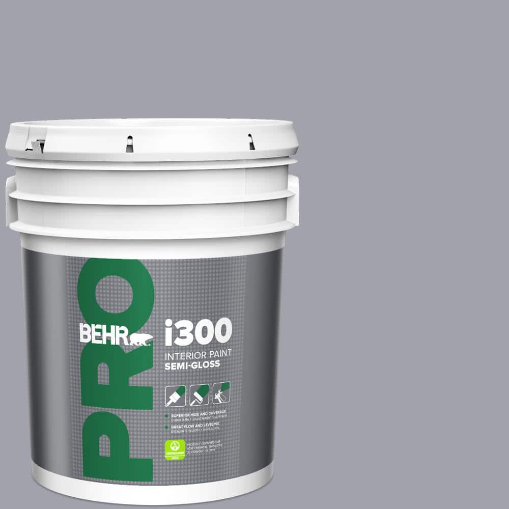 BEHR PRO 5 gal. #MQ5-08 Masterpiece Semi-Gloss Interior Paint