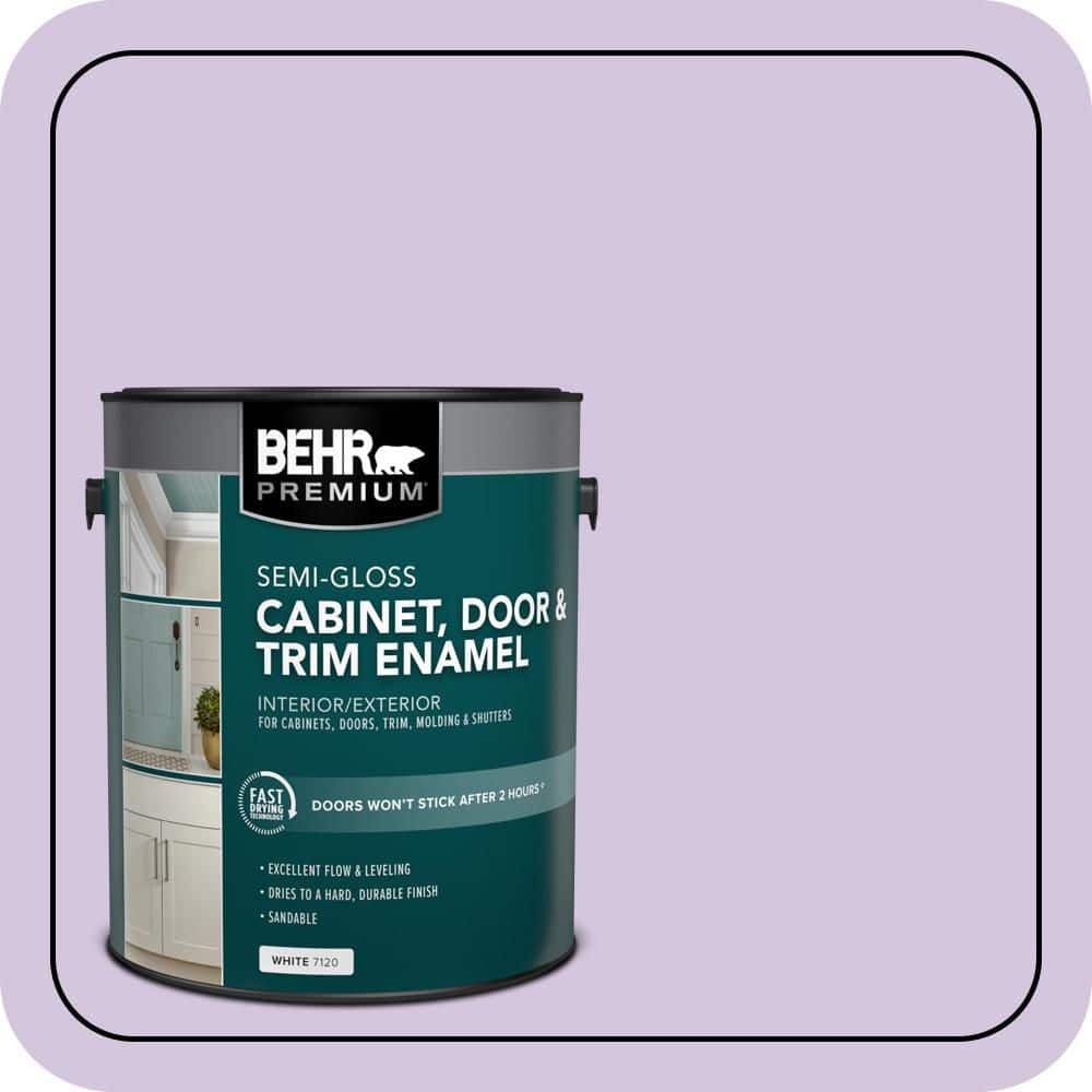 BEHR PREMIUM 1 gal. #M570-3 On Location Semi-Gloss Enamel Interior/Exterior Cabinet, Door & Trim Paint