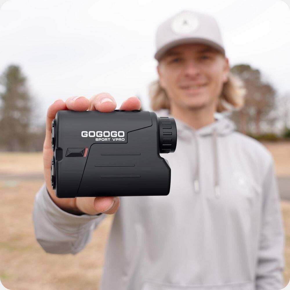 NVNOO 1000 Yards Laser Range Finder with 6X Magnification, Built-in Magnet and a One Key Slope Switch for Ser Golf and Hunting (3)