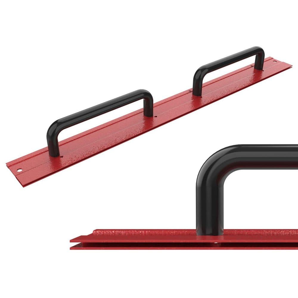 Laybus 24 in. Red Steel Sheet Metal Folding Tool with Grips, Constructed of Heavy-Duty 16 Gauge Steel with Red Stoving Varnish (1)