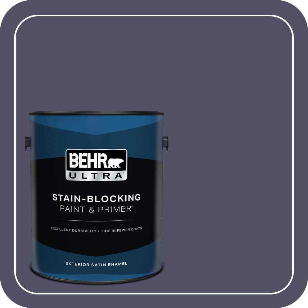 BEHR ULTRA 1 gal. #620F-7 Maharaja Satin Enamel Exterior Paint & Primer
