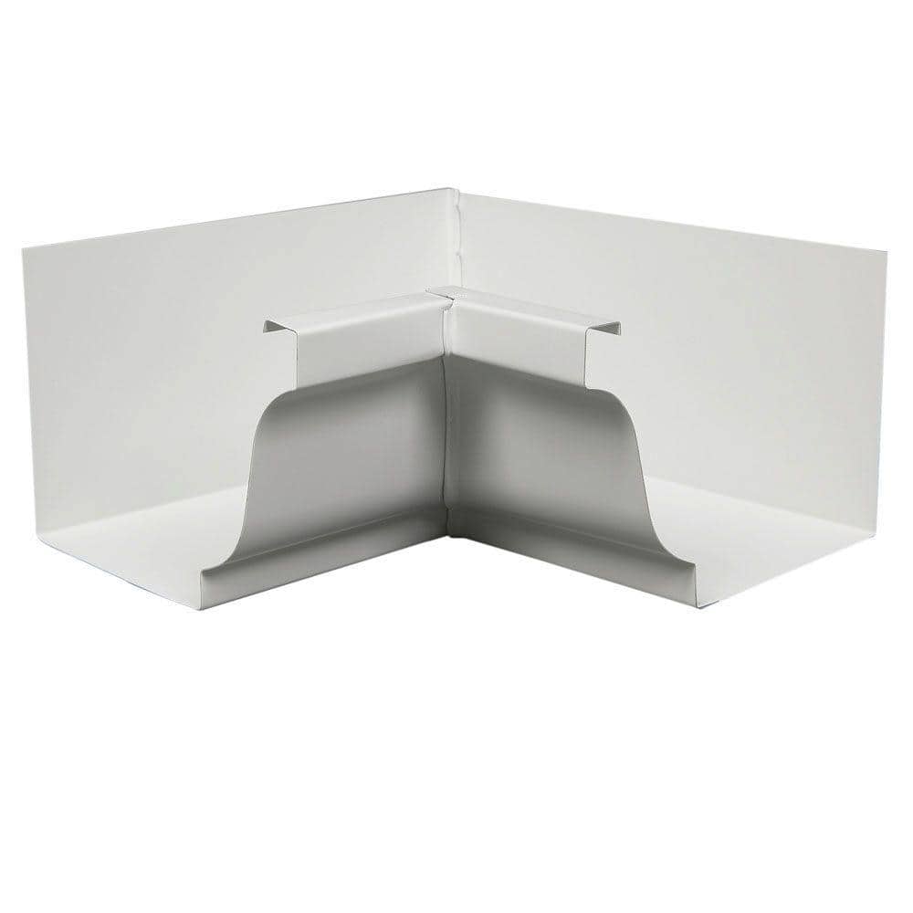 Amerimax Home Products 6 in. Aluminum K-Style Inside Gutter Miter